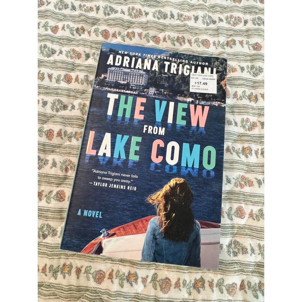 The View From Lake Como by Adriana Trigiani Hardcover